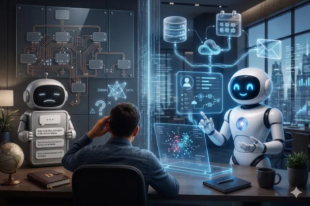 AI Assistant vs. Traditional Chatbot - A New Stage of Digital Evolution